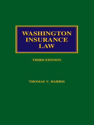 cover image of Washington Insurance Law